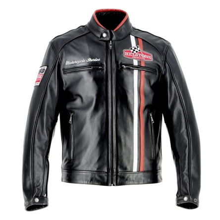Helstons Indy Buffalo Lederjacke Schwarz