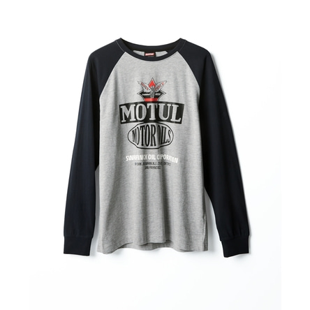 MOTUL Longsleeve marineblau meliert