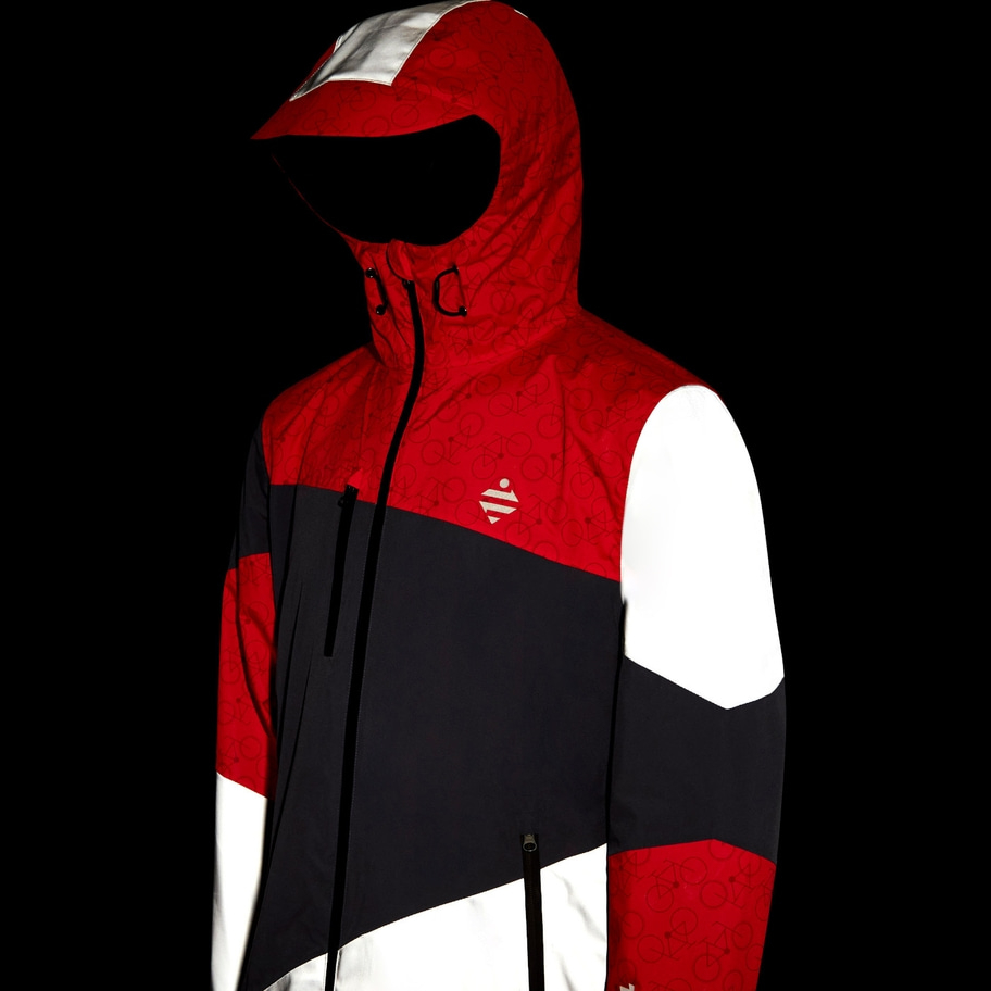 MOTUL Bike Reversible Jacket unisex by URBAN CIRCUS MADE OF RECYCLED FABRIC