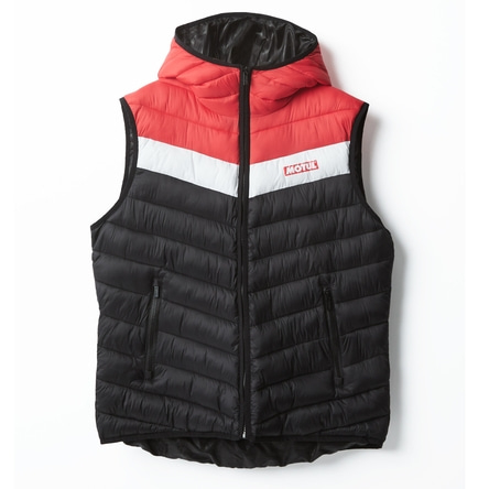 MOTUL Weste aus Nylon  schwarz/rot/weiß