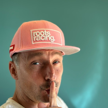 Roots Racing Cap Pinky
