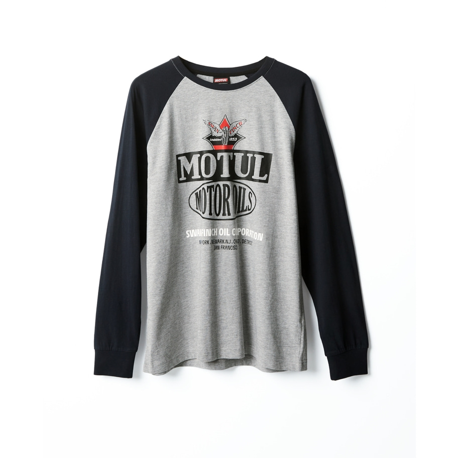 MOTUL Longsleeve navy blue mottled
