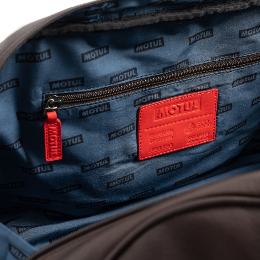 LEATHER DUFFLE BAG MOCHA