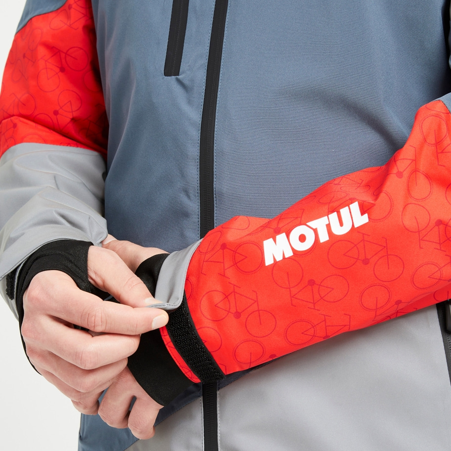 MOTUL Bike Reversible Jacket unisex by URBAN CIRCUS MADE OF RECYCLED FABRIC