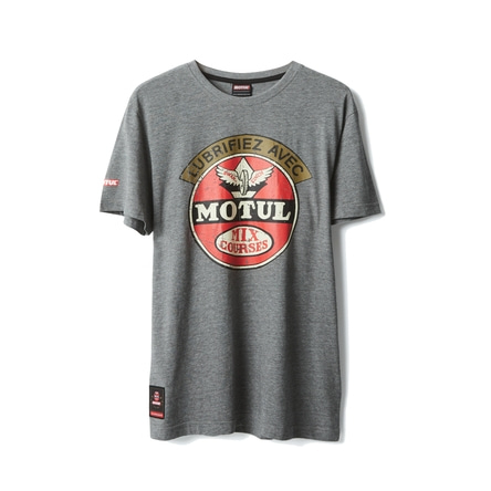 MOTUL Kurzärmeliges T-Shirt grau meliert