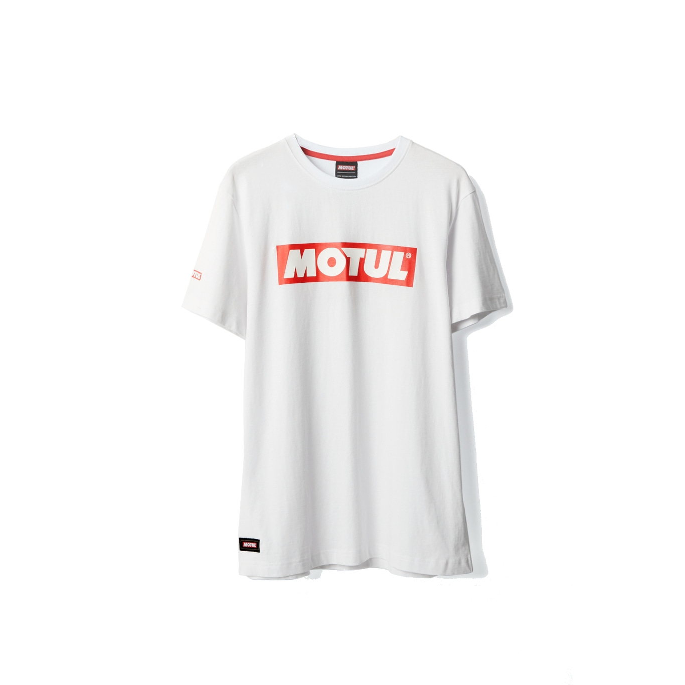 MOTUL Kurzärmeliges T-Shirt weiß Größe S