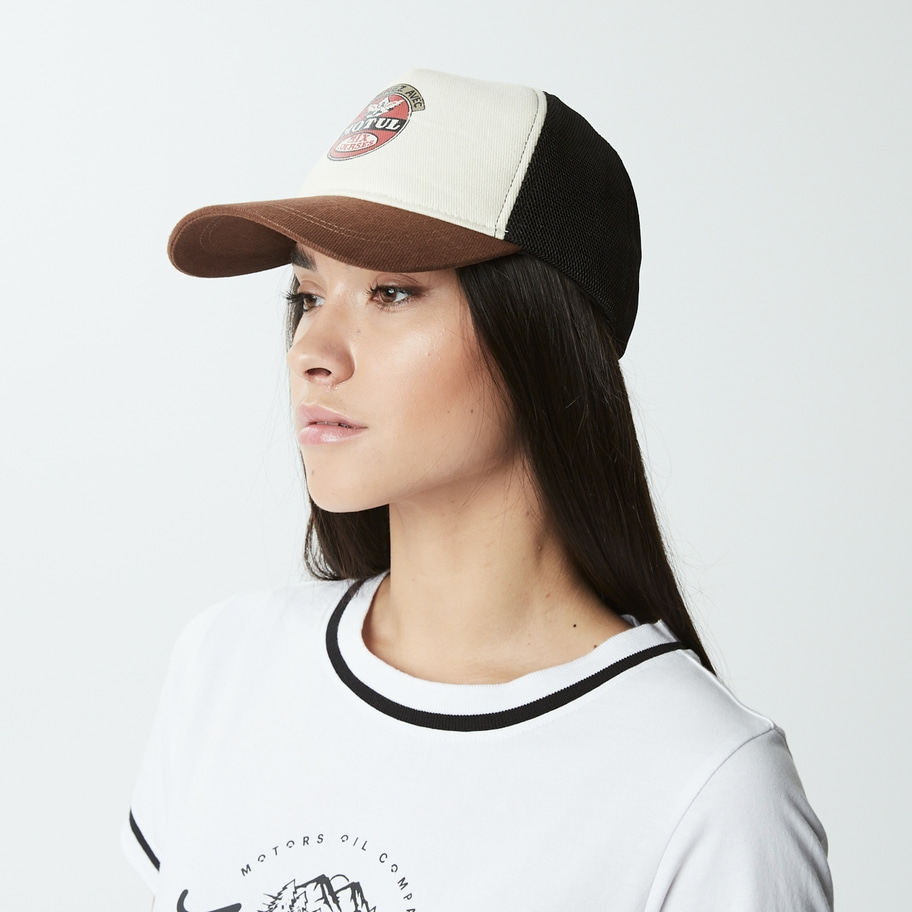 MOTUL BASEBALL CAP UNISEX white/black