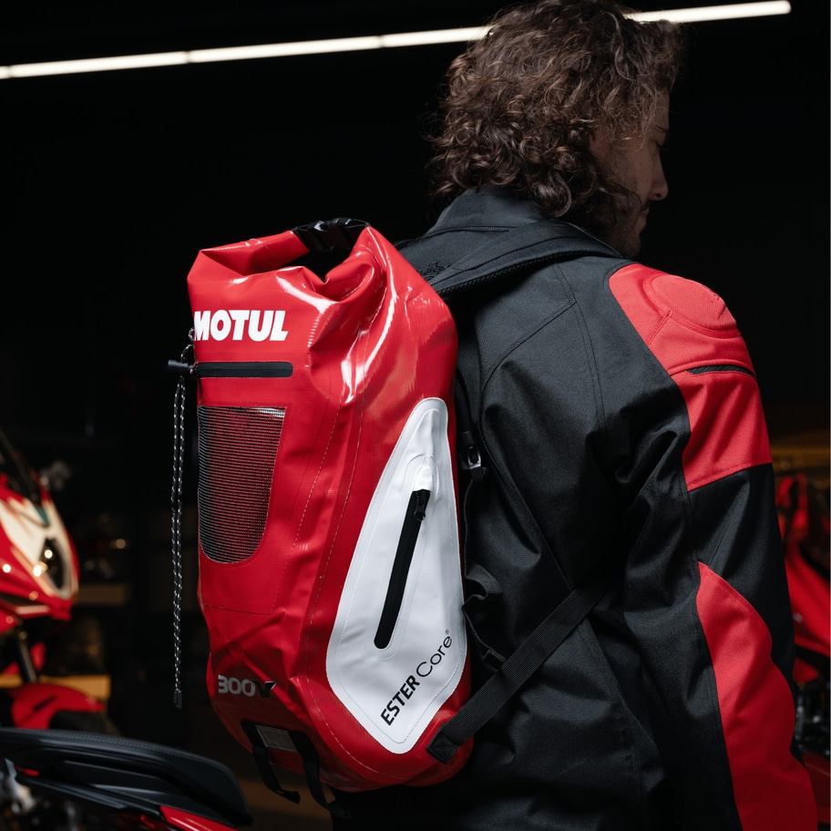 MOTUL Wasserdichter 300V Biker-Rucksack 20L