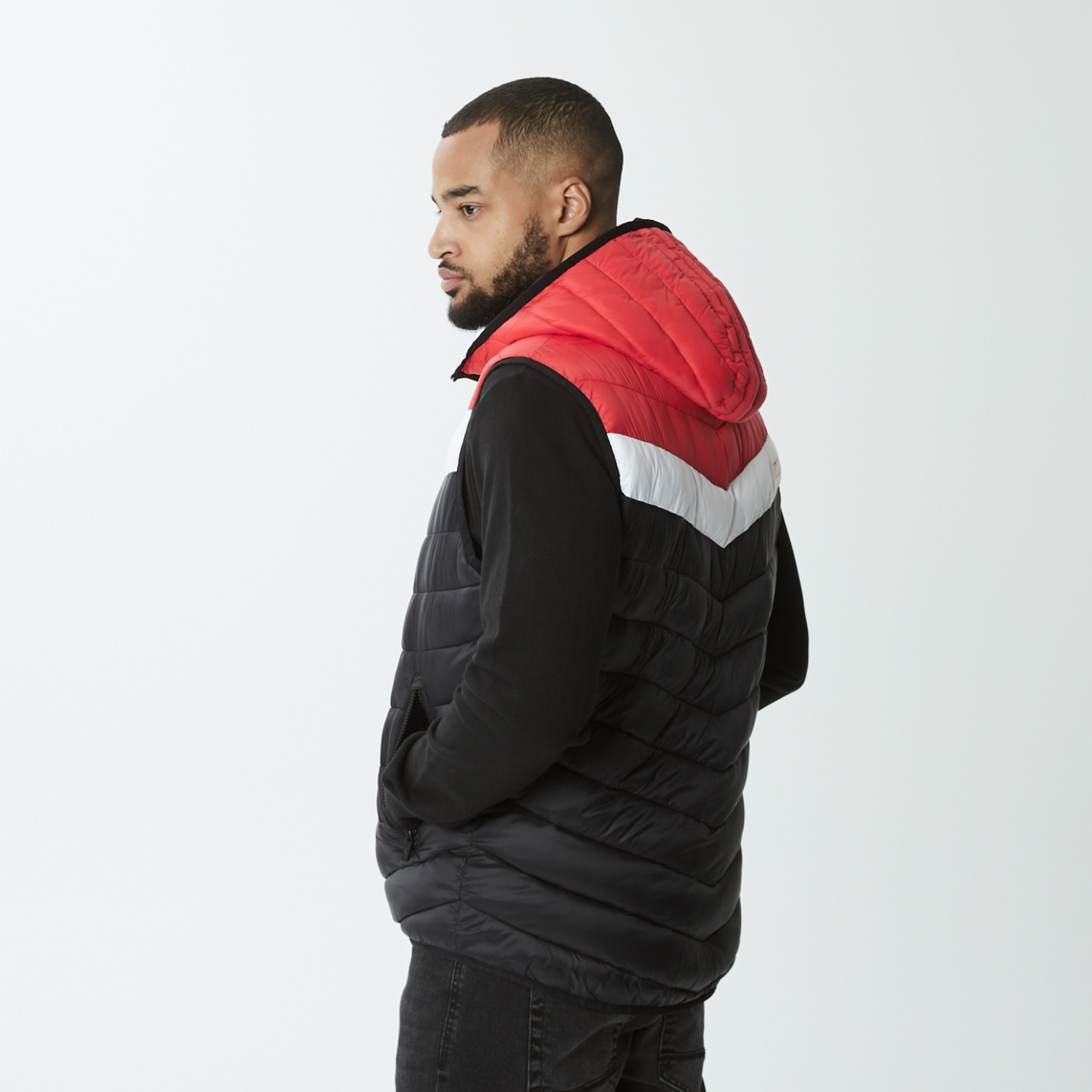 MOTUL nylon vest black / red / white size L | MOTUL Onlineshop