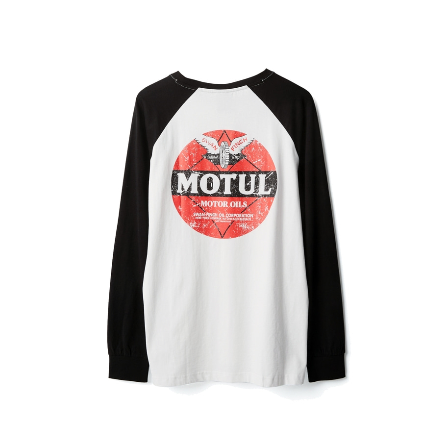 MOTUL Longsleeve weiß/schwarz