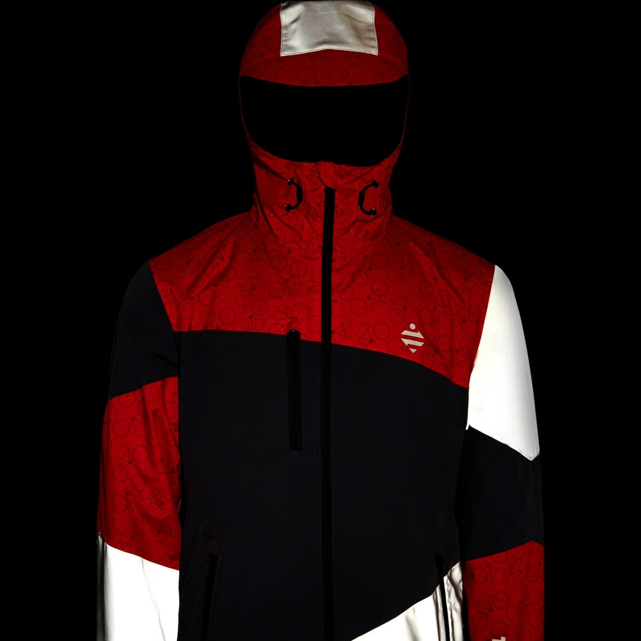MOTUL Bike Reversible Jacket unisex by URBAN CIRCUS MADE OF RECYCLED FABRIC