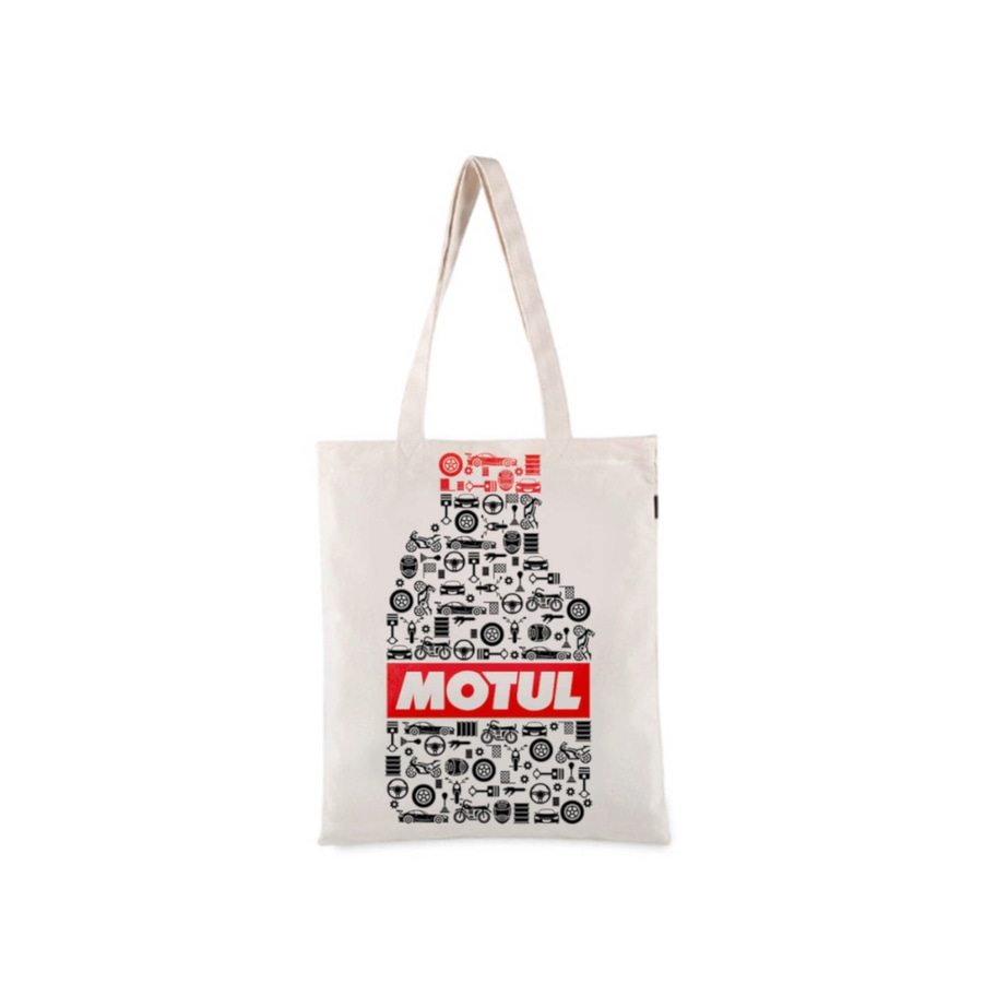 MOTUL Jutebeutel beige