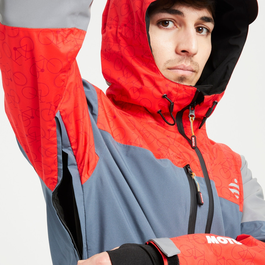 MOTUL Bike Reversible Jacket unisex by URBAN CIRCUS MADE OF RECYCLED FABRIC