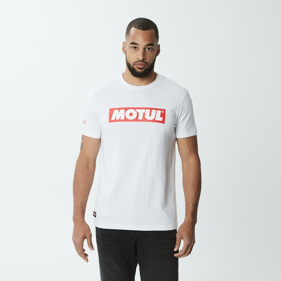 MOTUL Short Sleeve T-Shirt white