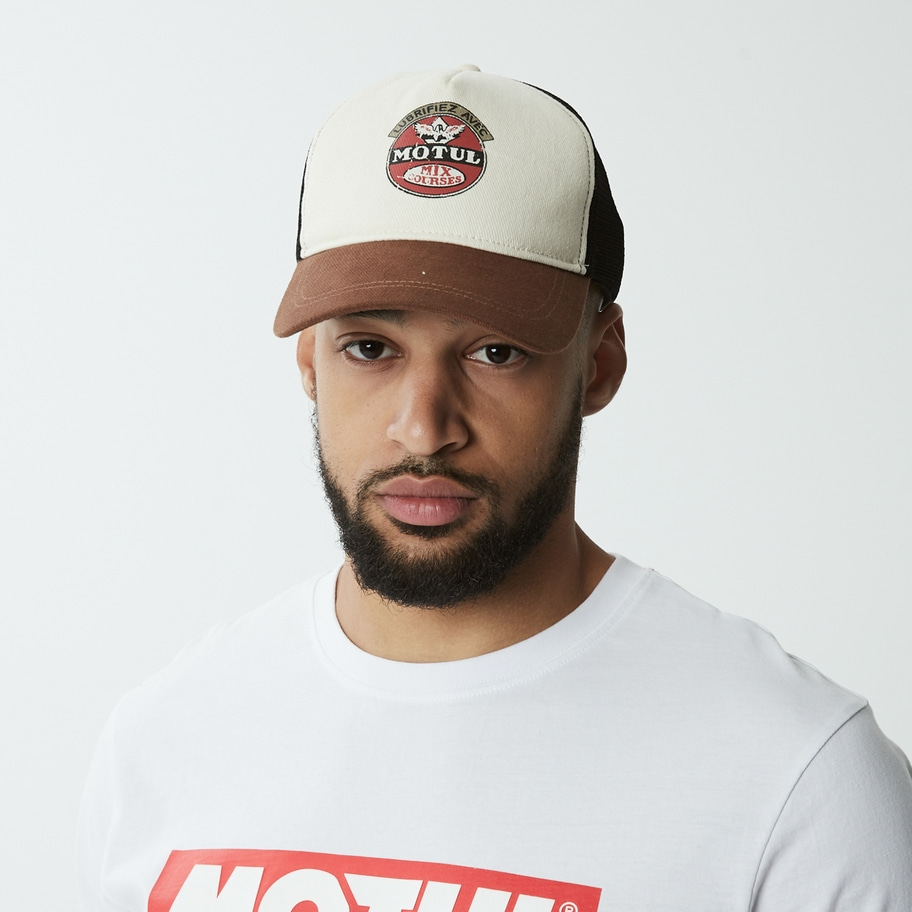 MOTUL BASEBALL CAP UNISEX white/black