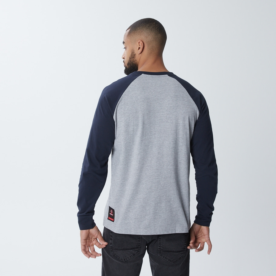 MOTUL Longsleeve navy blue mottled