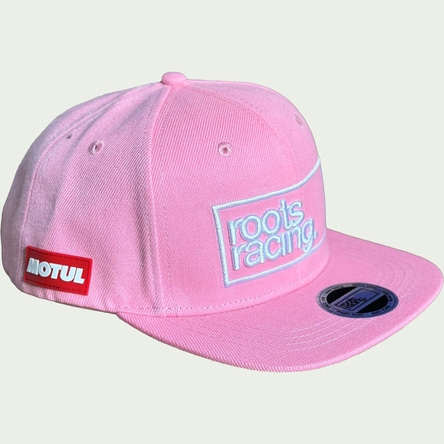 Roots Racing Cap Pinky